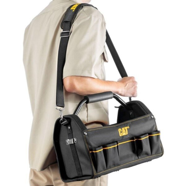 Bolsa para Ferramentas Pro 16Pol. com 18 Bolsos CATERPILLAR-980192N - Imagem 4