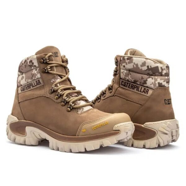 Bota Caterpillar 2064 Creme Nobuck S01 - Imagem 5