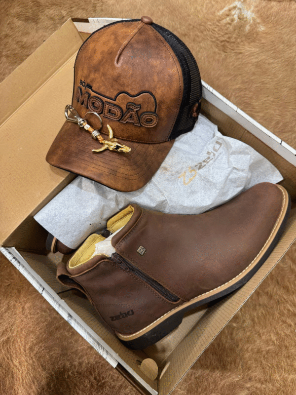Kit Boiadeiro Urbano: Estilo Tradicional com Performance Caterpillar - Imagem 2