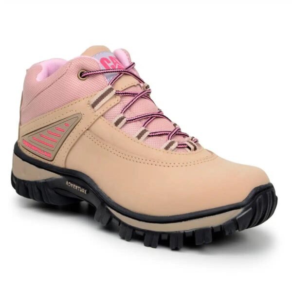 Bota Caterpillar Adventure Feminino Rosa Nude S01 - Imagem 3