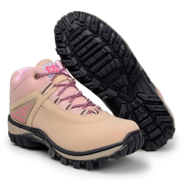 Bota Caterpillar Adventure Feminino Rosa Nude S01