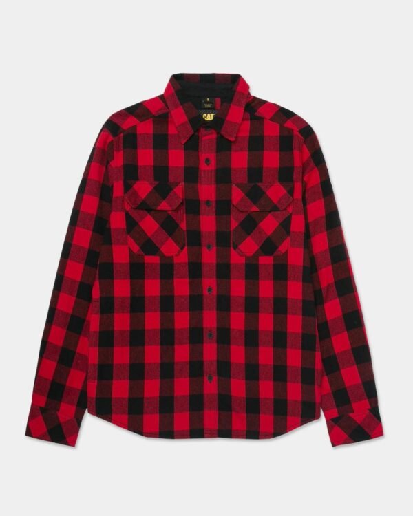 CAMISA QUADRICULADA PESADA EM XADREZ MASCULINA - Imagem 6