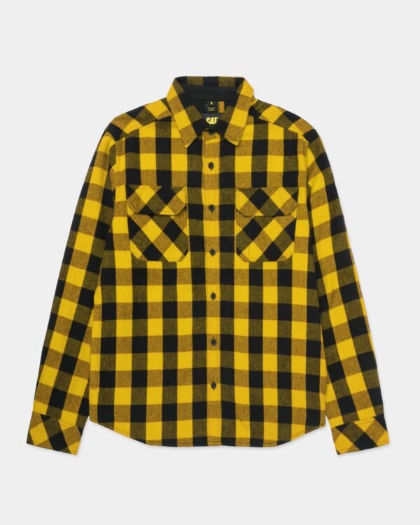 CAMISA QUADRICULADA PESADA EM XADREZ MASCULINA - Imagem 8