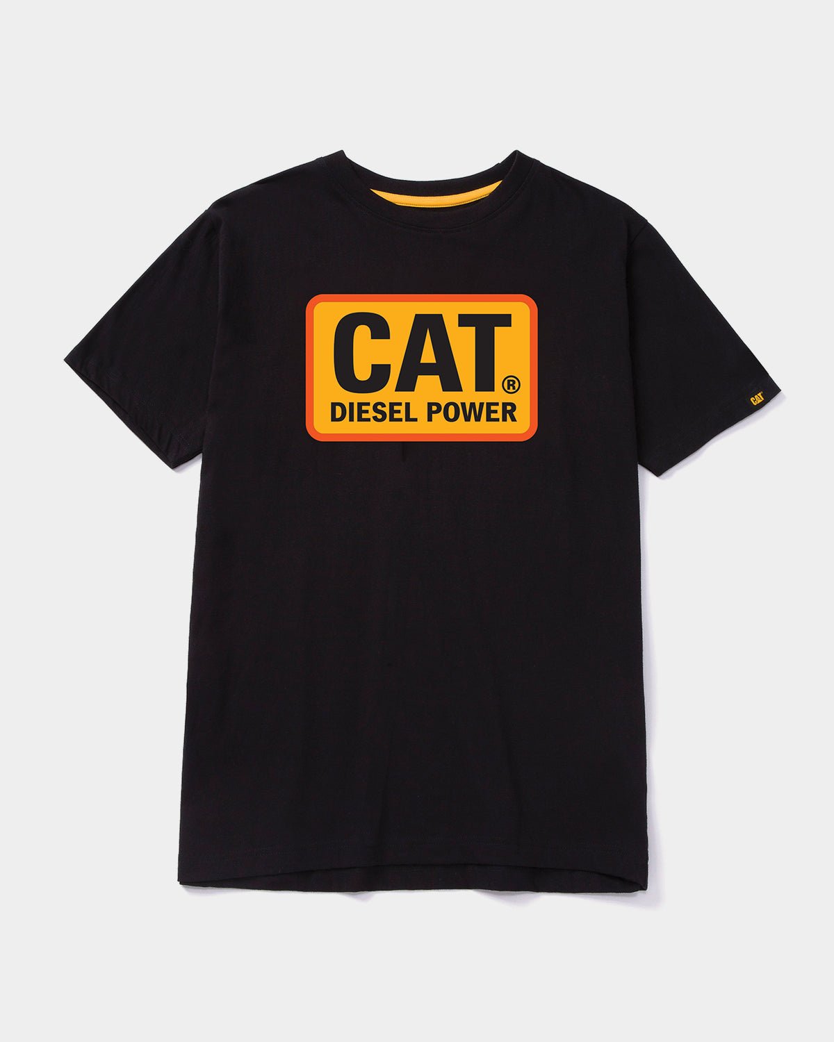 Camiseta Diesel Power - Preto e Laranja