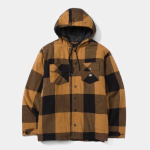 CAMISA FLANELADA COM CAPUZ MASCULINA JAC