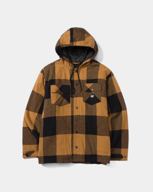 CAMISA FLANELADA COM CAPUZ MASCULINA JAC