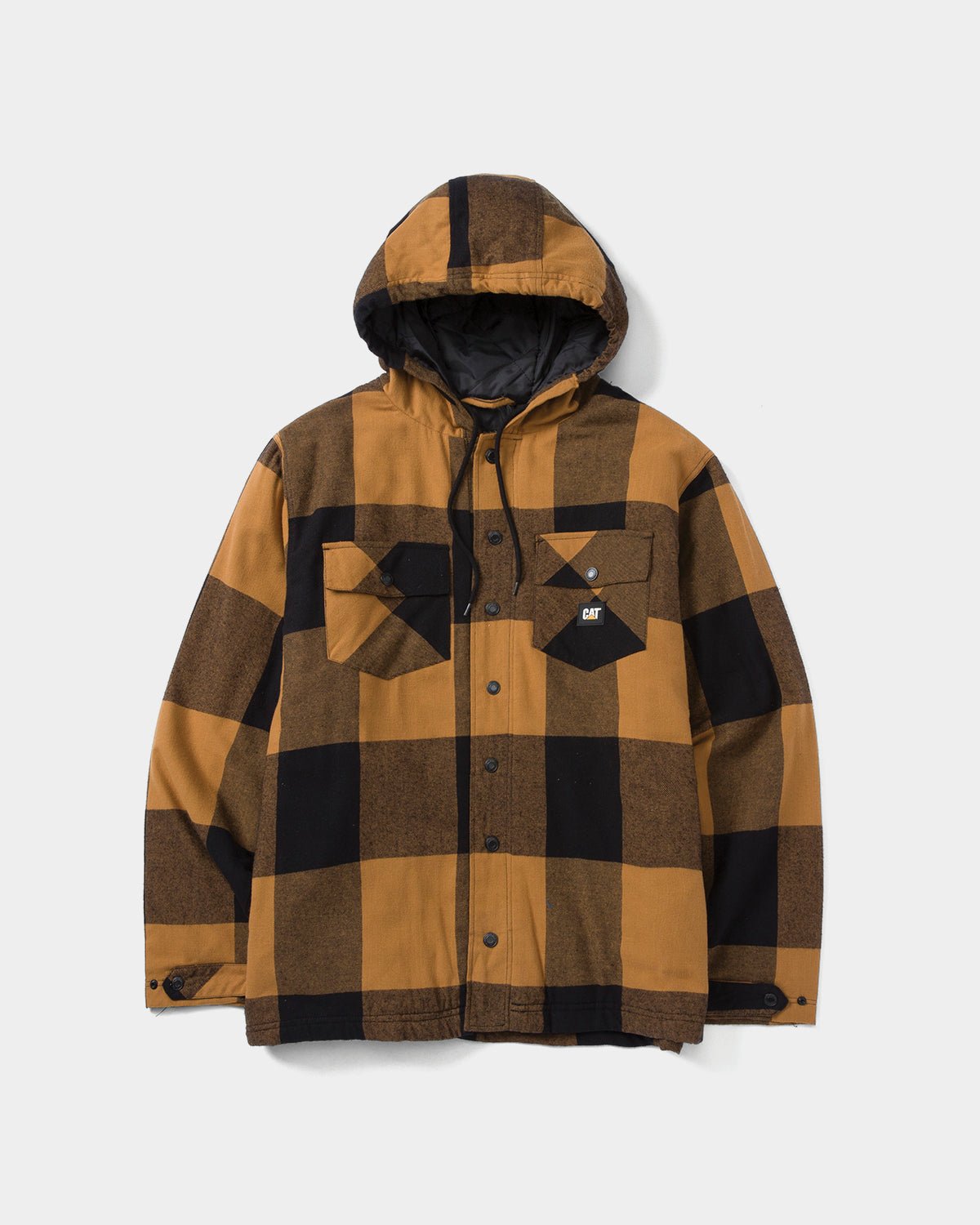 Camisa Flanelada com Capuz
