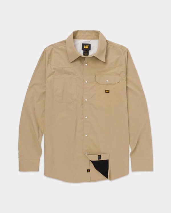 CAMISA WESTERN MASCULINA LEVE DE MANGA LONGA - Imagem 6
