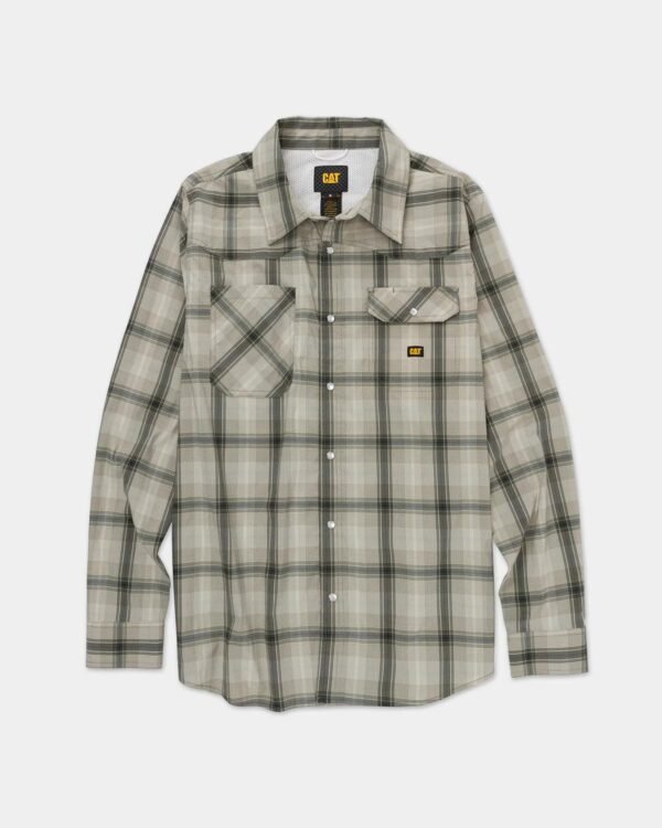 CAMISA WESTERN MASCULINA LEVE DE MANGA LONGA