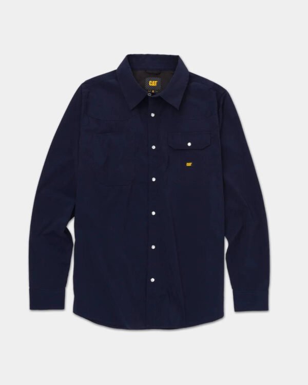 CAMISA WESTERN MASCULINA LEVE DE MANGA LONGA - Imagem 7