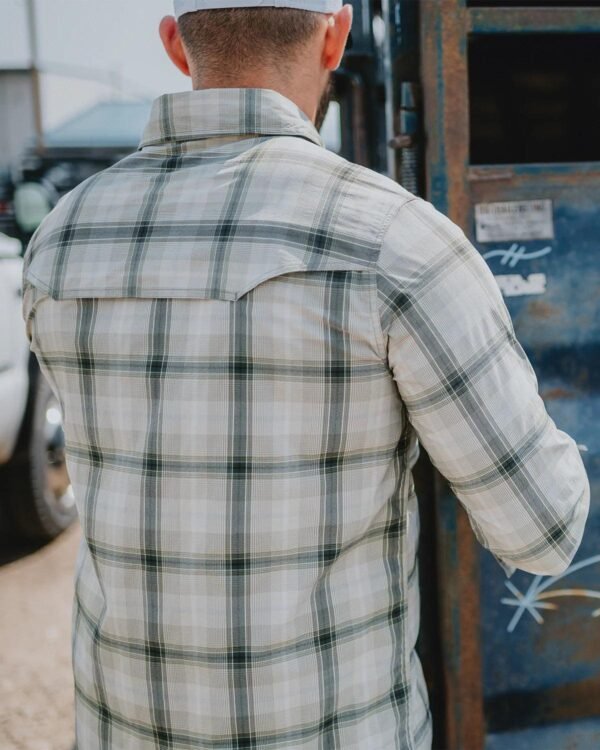 CAMISA WESTERN MASCULINA LEVE DE MANGA LONGA - Imagem 3