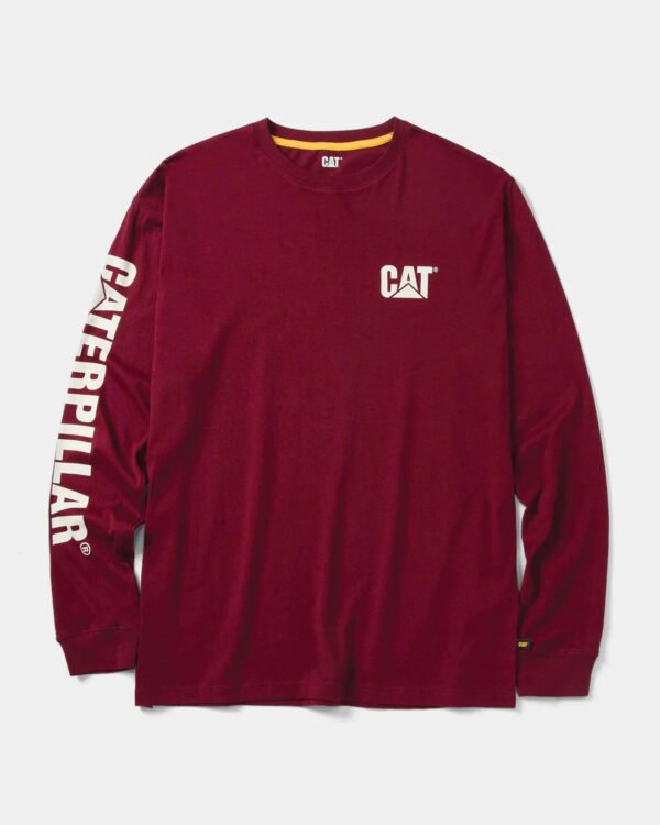 CAMISETA MASCULINA DE MANGA LONGA COM LOGO TRADEMARK - Imagem 5