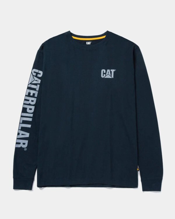 CAMISETA MASCULINA DE MANGA LONGA COM LOGO TRADEMARK - Imagem 12