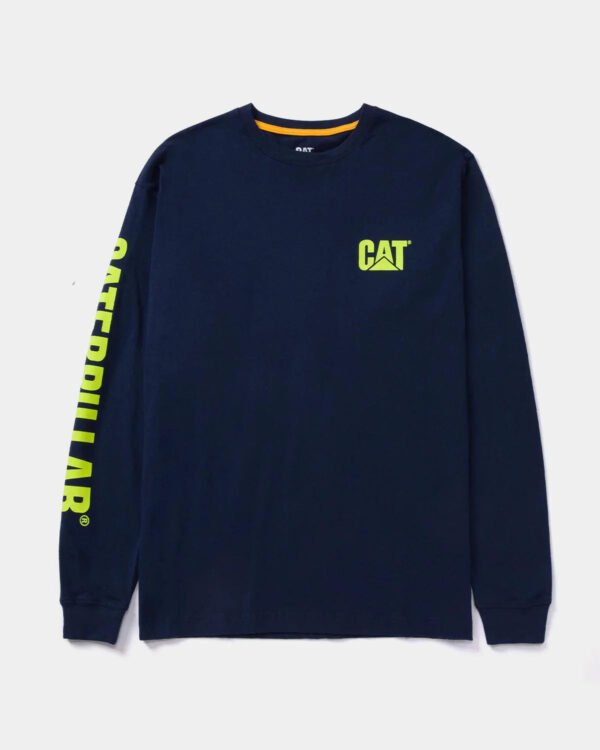 CAMISETA MASCULINA DE MANGA LONGA COM LOGO TRADEMARK - Imagem 8