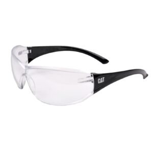 Óculos de Segurança Shield com Lentes Transparentes Pretas