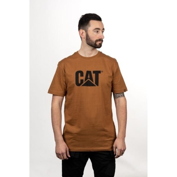 Camiseta com Logo da Marca Marrom - Imagem 2