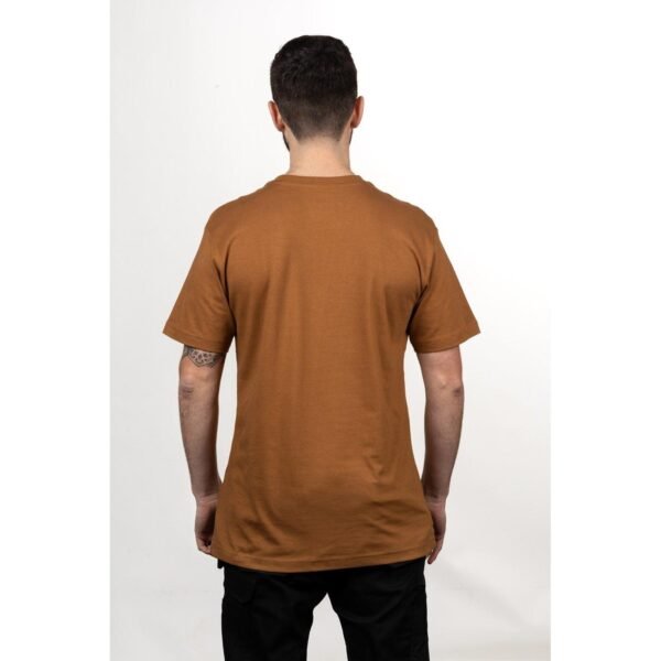 Camiseta com Logo da Marca Marrom - Imagem 3