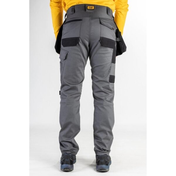 Calça com Bolsos Stretch Cinza - Imagem 2