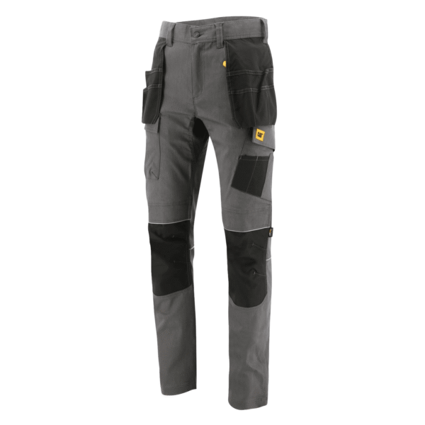 Calça com Bolsos Stretch Cinza - Imagem 25