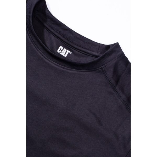 Camiseta de Manga Longa Coolmax Preta - Imagem 4