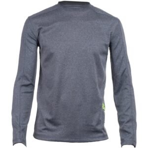 Camiseta de Manga Longa Coolmax Cinza