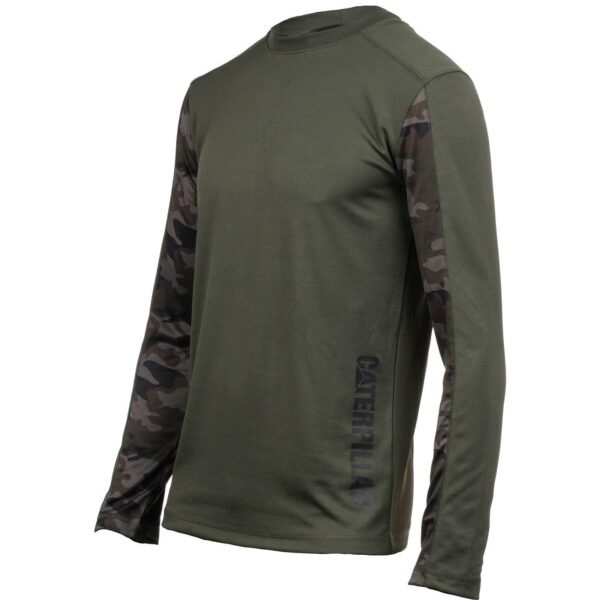 Camiseta de Manga Longa Coolmax Camuflada - Imagem 3